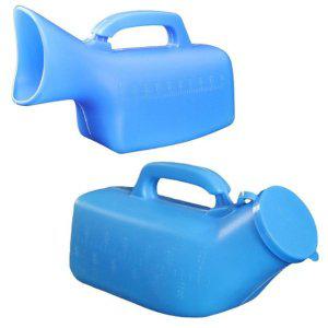 소형 의료용 소변 통 휴대용 침대 주머니 간병인용 소변통