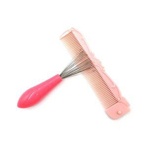 빗청소 빗청소솔 브러쉬클리너 클리너 빗 머리