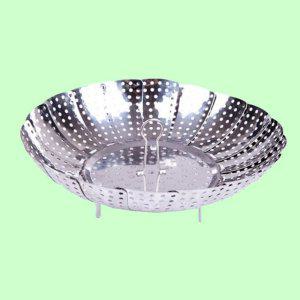 니드코 중 스텐고리찜기 접이식 찜채반 찜망 삼발이