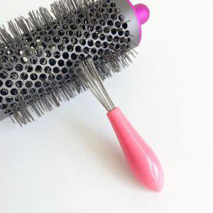 청소 후크 클리너 배수구 빗 헤어브러쉬 솔 볼