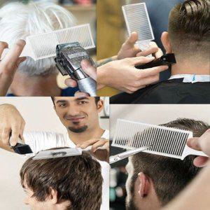 남성용 스포츠머리 커트빗 헤어 가이드커트빗 가