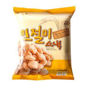 인절미 스낵 20봉 부드러운 쌀과자 듬뿍 콩고물