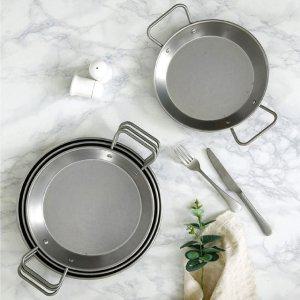스텐 빠에야 빠에야팬 22cm 그릇 핸들 후라이팬