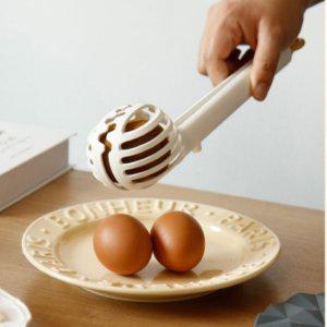 면집게 건지기 국수 건지개 화이트 면계란