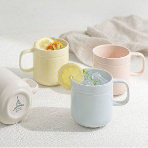 뭉툭 머그잔 티머그 380ml 카페용 홈카페 답례품 머그