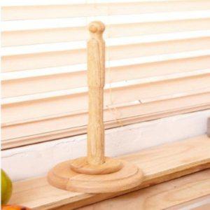 키친타올 원목 홀더 거치대 스탠드