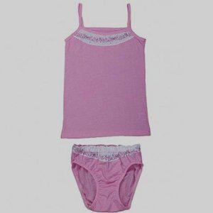 한지 여아 고양이 캐미솔 셋트 닥나무 원료 실내복