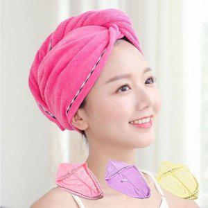 극세사 헤어드라이 수건 퀵드라이 헤어타올 머리 특화형 세면타올
