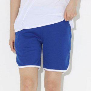 예쁜 포인트 기능성반바지 여성 남자반바지 라인