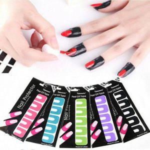 U자 스트리핑 보호스티커 손톱 테이프 매니큐어
