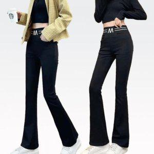 여성여름바지 부츠컷 부츠컷슬랙스 하이웨스트슬랙