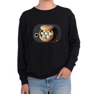 기모맨투맨 만두 교자 젓가락 간장 난 만두가 좋아 매일그림 다양한 색상 사이즈