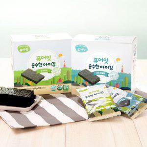 퓨어잇 오가닉 순수한 아이김 2팩세트 유기농