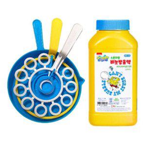 JMds 월성 비눗방울 스폰지밥 비누방울 트리플 자이안트 대형비눗방울