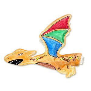 JMds 컬러룬 만들기diy 공룡시대 색칠하기 프테라노돈 (5입)