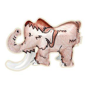 JMds 컬러룬 만들기diy 공룡시대 색칠하기 맘모스 (5입)