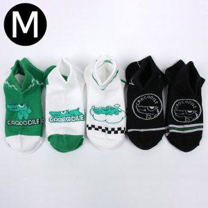JMds 새실텍스피아 아동양말 크로커다일 키즈 스니커즈 양말 5족 1세트 (M)