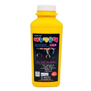JMds 월성 비눗방울 비누방울액 (500ml x 6개입) 리필액 비누방울