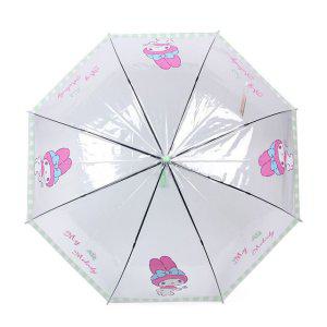 JMds 나라 아동우산 마이멜로디 신나는 투명 56 장우산 (그린)