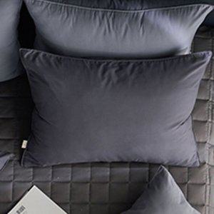 JMds 내추럴 비비드 베개커버 50x70cm (차콜) (베개솜 별매)