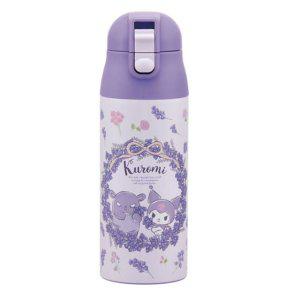 JMds 스케이터 물병 쿠로미 플라워리스 스테인레스 보온 보냉 보틀 360ml