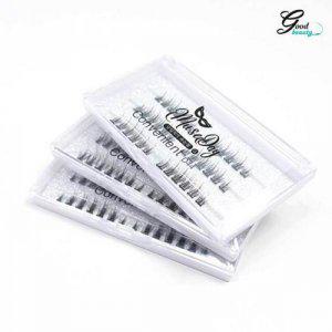 글루가 묻어 있는 당일치기속눈썹 셀프 DIY 노글루 가닥속눈썹