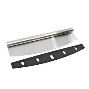 35cm스텐주방도구 올스텐 스텐피자 피자커터 곡선형