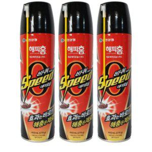제 해충퇴치 바퀴벌레방지스프레이 에어졸 3묶음