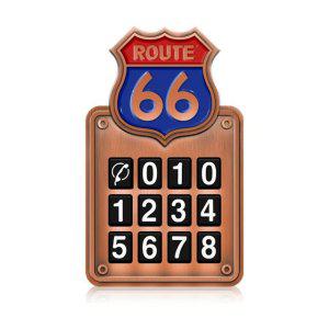 루트66 메탈주차알림판 카렉스 루트66알림판 주차번호