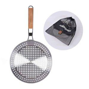 후라이팬 캠핑프리폼팬 BBQ 프리폼 타공캠핑조리도구 캠핑타공팬