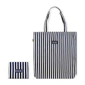 접이식에코백 가방 스트라이프에코백 나라야쇼핑백 경량휴대