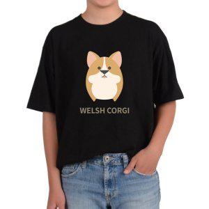 오버핏반팔티 웰시코기 마스코트 강아지 다양한색상 전사이즈