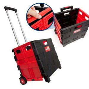 접이식 장바구니 핸드카트 쇼핑카트 다용도 폴딩 바구니 간편 이동