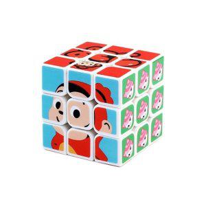 아이큐토이 몽3X3큐브 큐브퍼즐게임 큐브퍼즐 몽디자인 3X3구성