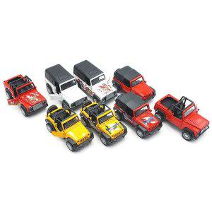 다이캐스팅모형자동차 풀백기능 지프다이캐스트 지프미니카 2종