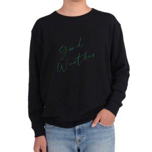 맨투맨 good weather 날씨 일기예보 다양한색상 전사이즈