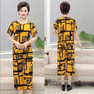 냉장고원피스 상하의 엄마옷 반팔 여름원피스 썸