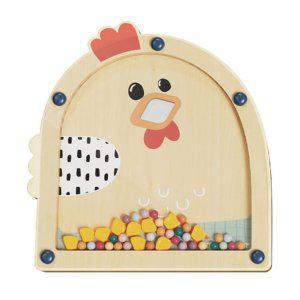 JMds 탑브라이트 그림판 탑브라이트 꼬꼬댁 암탉모이주기 양면보드 (121138)