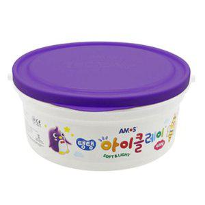 JMds 아모스 탱탱 아이클레이 대용량 버킷 400g (보라)