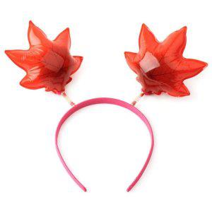 JMds 풍선나라 헤어밴드 풍선 (단풍잎)