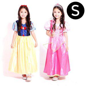 JMds 한중 백설공주 오로라 양면 드레스 (S) 여아 공주 코스튬