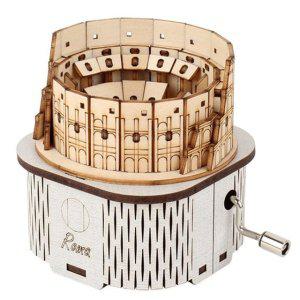 JMds 영공방 오르골만들기 DIY 수동 오르골 콜로세움 (YM86244)