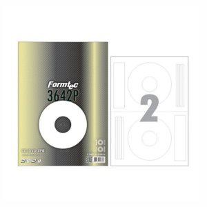 폼텍 라벨지 CD/DVD라벨 CL-3642P 100매 컬러레이저용 권(1개입)