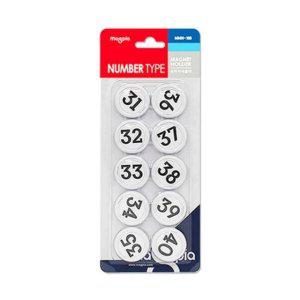 마그피아 숫자 자석홀더 MMN-100 31-40 35mm 판(1개입)