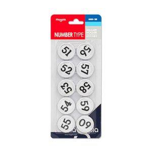 마그피아 숫자 자석홀더 MMN-100 51-60 35mm 판(1개입)