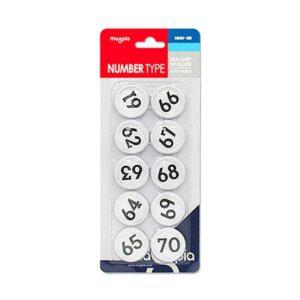 마그피아 숫자 자석홀더 MMN-100 61-70 35mm 판(1개입)