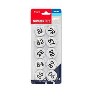 마그피아 숫자 자석홀더 MMN-100 81-90 35mm 판(1개입)
