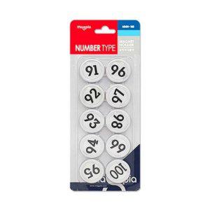 마그피아 숫자 자석홀더 MMN-100 91-100 35mm 판(1개입)