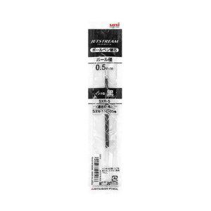 유니 제트스트림 단색용 리필심 SXR-5 0.5mm 흑색 갑(10개입)