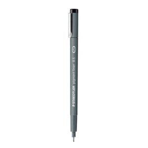 스테들러 피그먼트 라이너펜 308 03-9 0.3mm 흑색 갑(10개입)